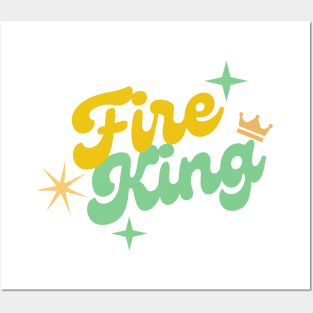 Fire King Design Posters and Art